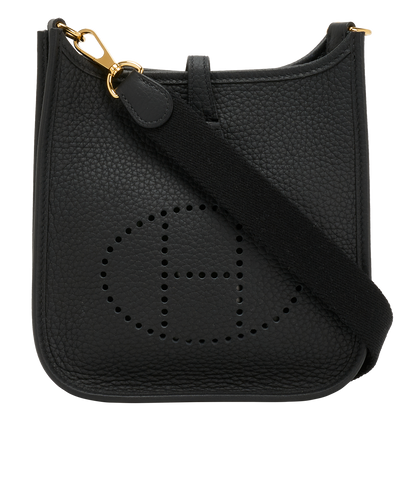 Evelyne TPM In Noir Epsom Leather, &pound;2,400, Handbags, Black, Leather, Front view